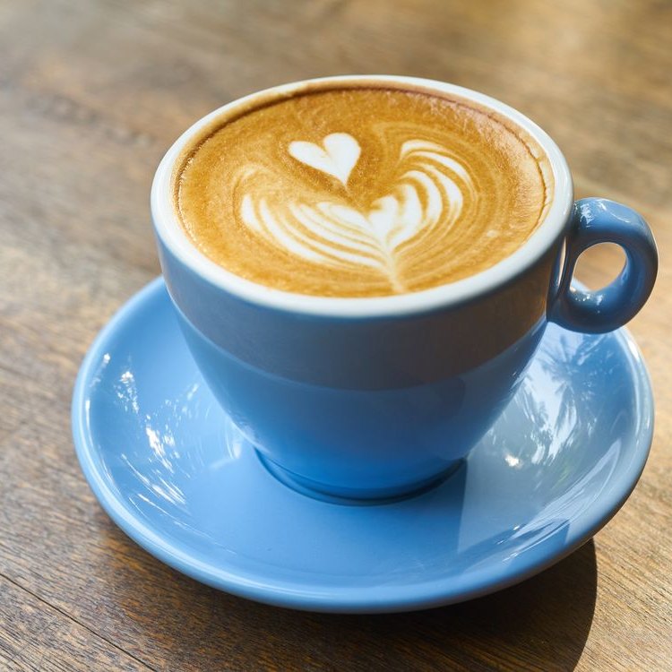 Proper coffee at fore.